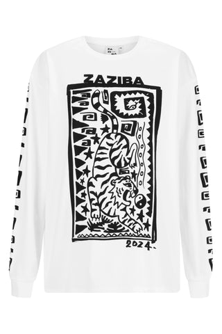 Tiger We Need Art tee - White