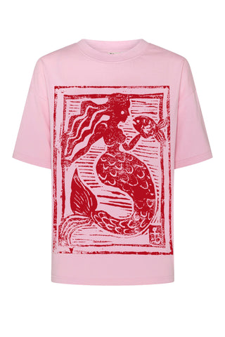MERMAID ART TEE - PINK