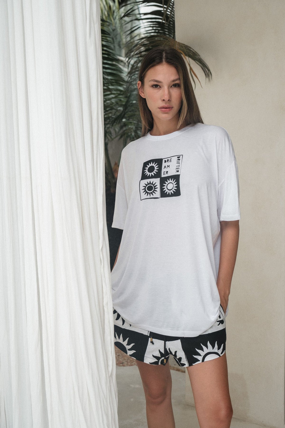 Dreamers and Drifters SOL Tee organic bamboo fabric