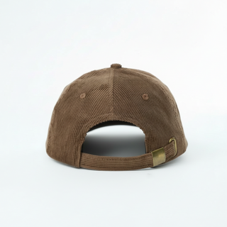 Zaziba Cord Cap - Brown