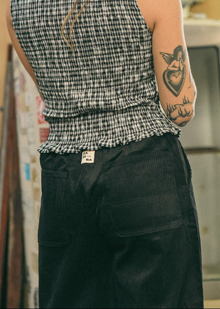 Jaya Cord Pant - Black