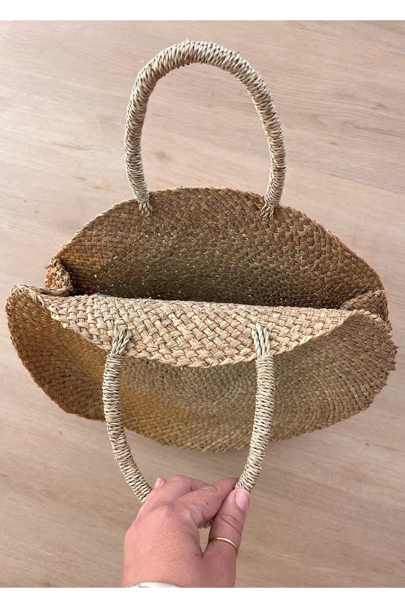 Full Moon Seagrass Bag