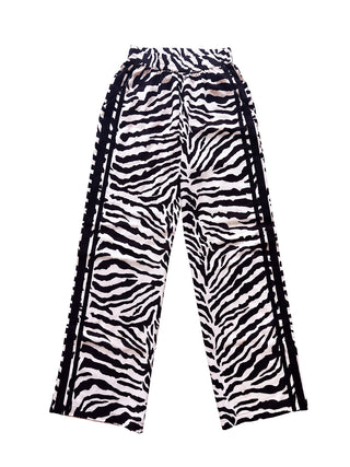 Zebra print Jaya linen pants