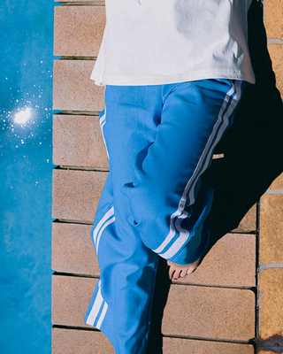 Jaya Linen Pant - Cobalt Blue