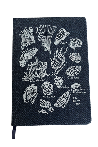 Denim Seashells Journal