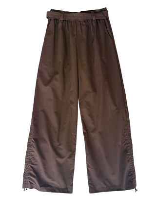 Brown pants on a white background