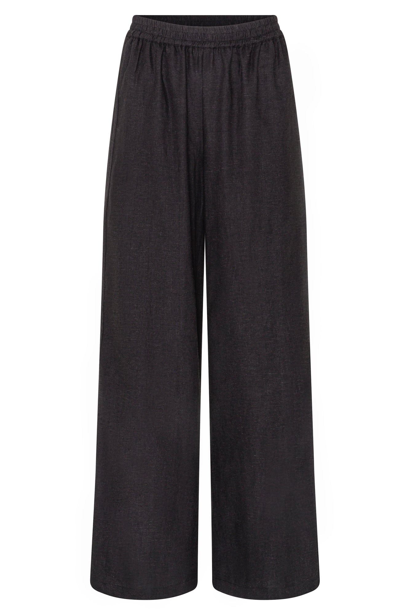 JAYA LINEN PANT - BLACK