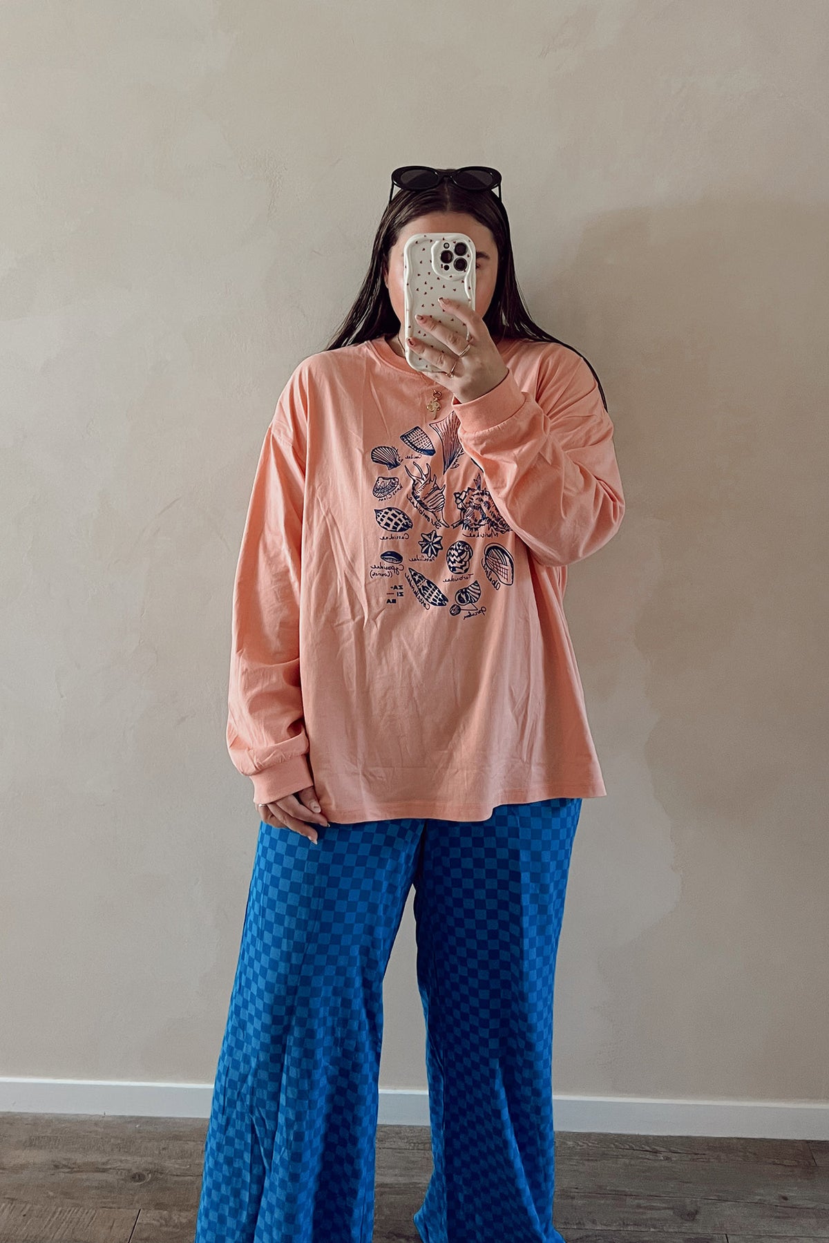 AUSTRALIAN SEASHELLS LS TEE - CORAL