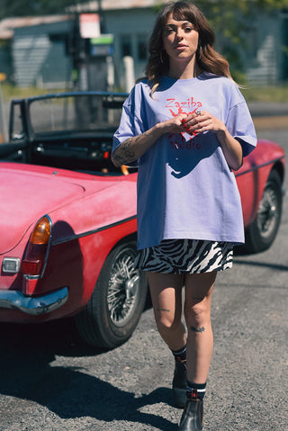 Zebra Mini Skirt