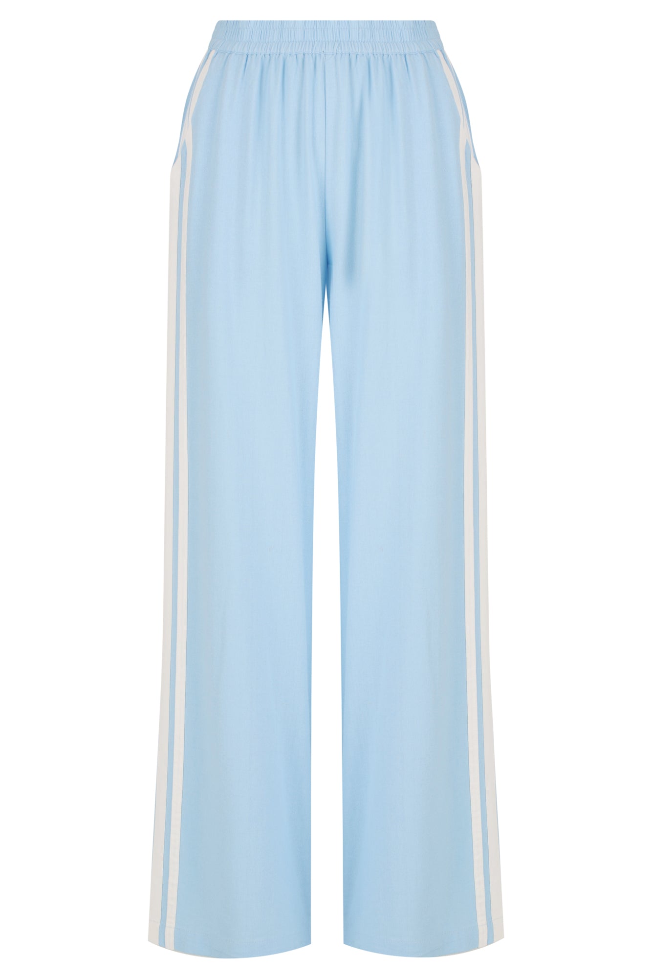 Jaya Linen Pant Sky Blue – Zaziba Studio - Main Image