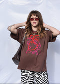 Poppy tee - Brown