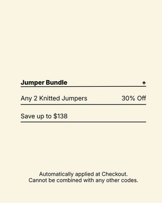 Any 2 Jumpers for 30% Off