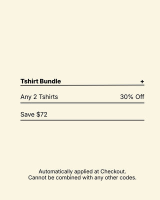 Any 2 Tshirts for 30% Off