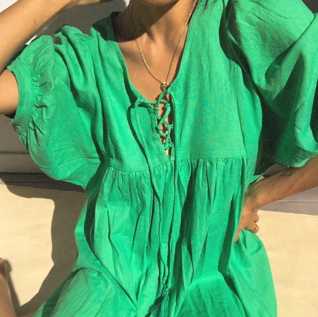 GREEN DRESS