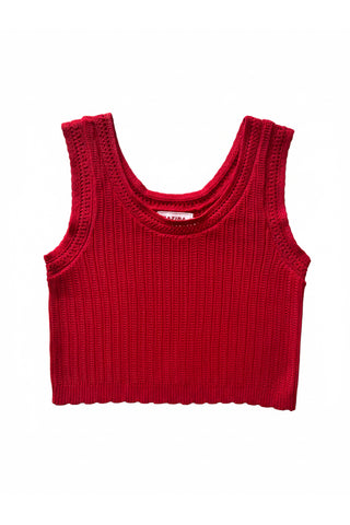 red mimi cami front on white